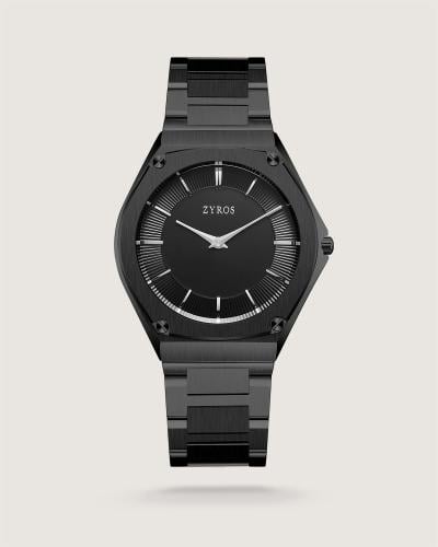 Sakhr Men's Steel Watch in Black