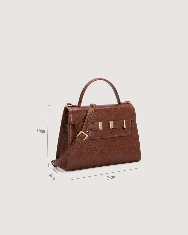 A medium-sized brown bag for everyday use