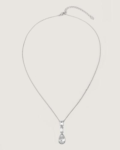 Elegant women's necklace in silver