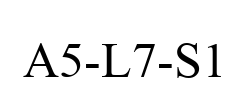 A5-L7-S1