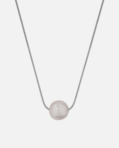Elegant women's necklace in silver