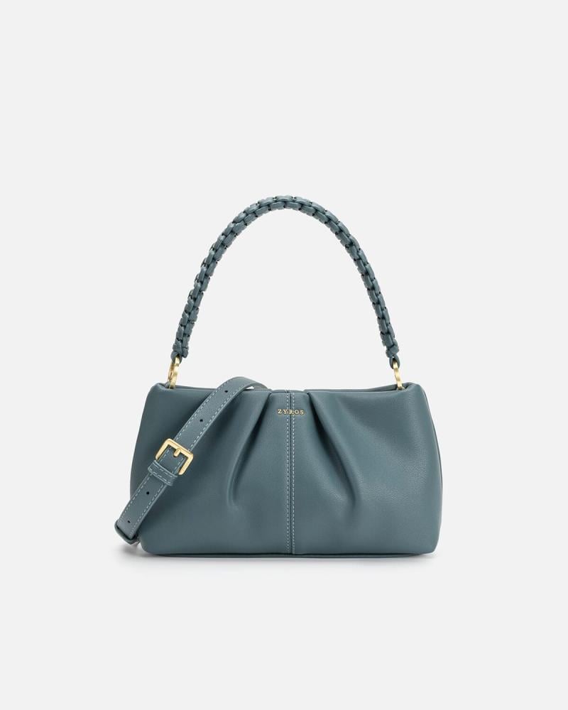 A blue women's bag that will suit your look at any time.