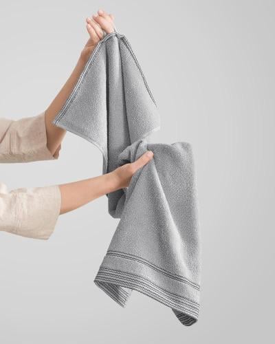 Elegant gray towel