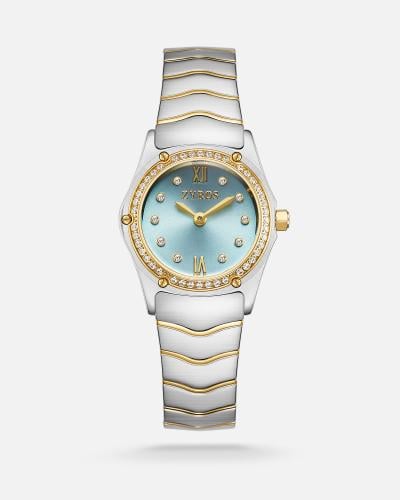 Ghaith women's watch in gold and silver