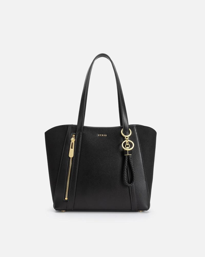 A stylish black bag