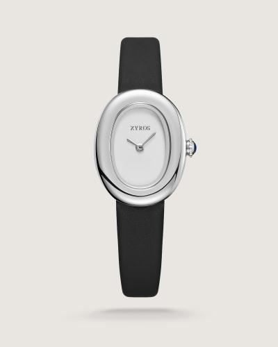 Tafred women's watch, black leather