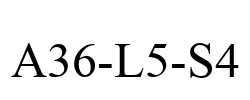 A36-L5-S4
