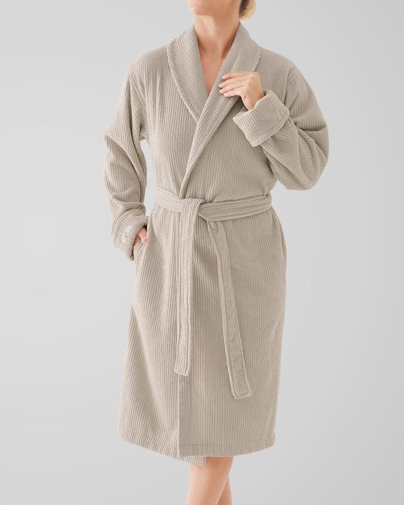 Warm beige bathrobe اختر المقاس:(M)