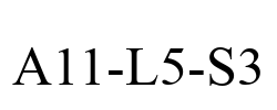A11-L5-S3