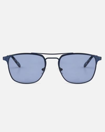 Classic men's sunglasses in blue