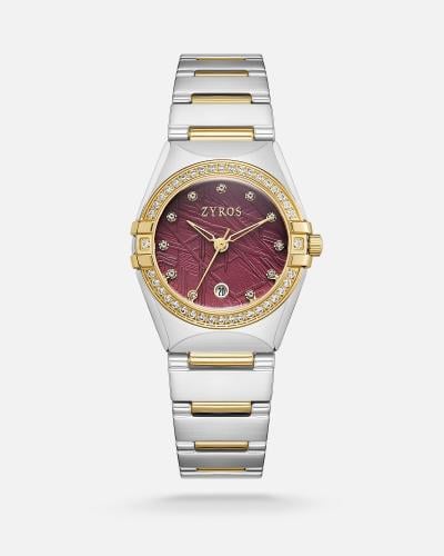 Lightning women's watch in gold and silver