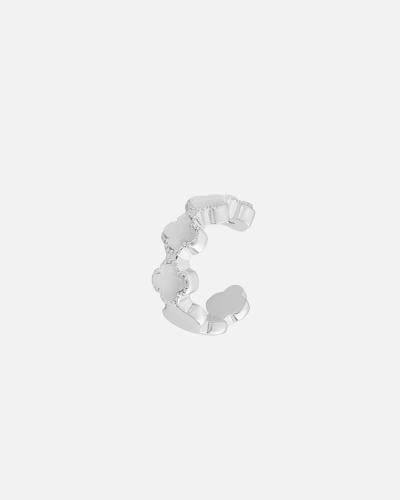 Women's single earring in silver
