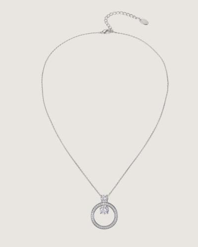 Women's matching necklace in silver