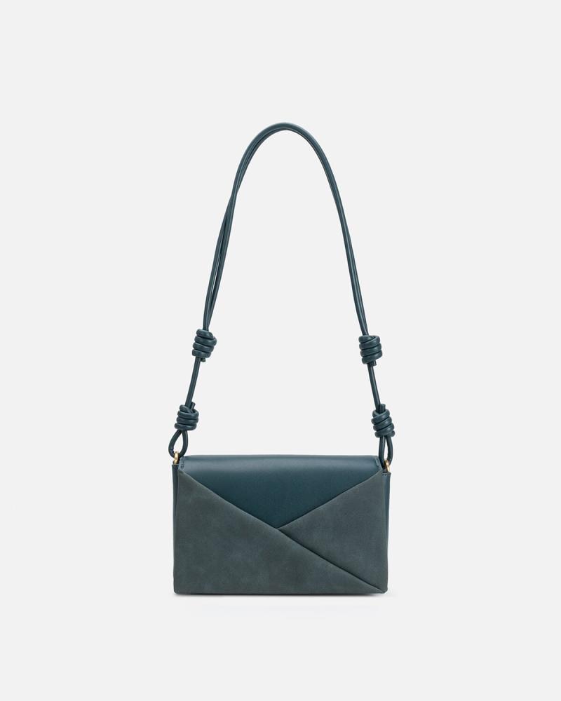 Women's bag with a modern and lightweight design in blue