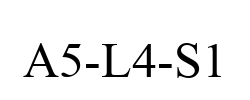 A5-L4-S1