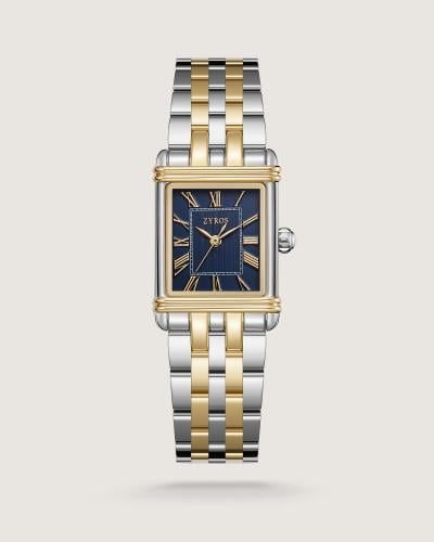 Shamoukh women's watch, steel, gold and silver color