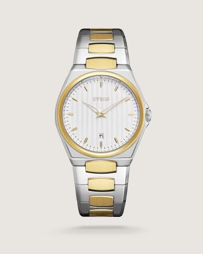 Men's Moon Watch, Steel, Silver and Gold