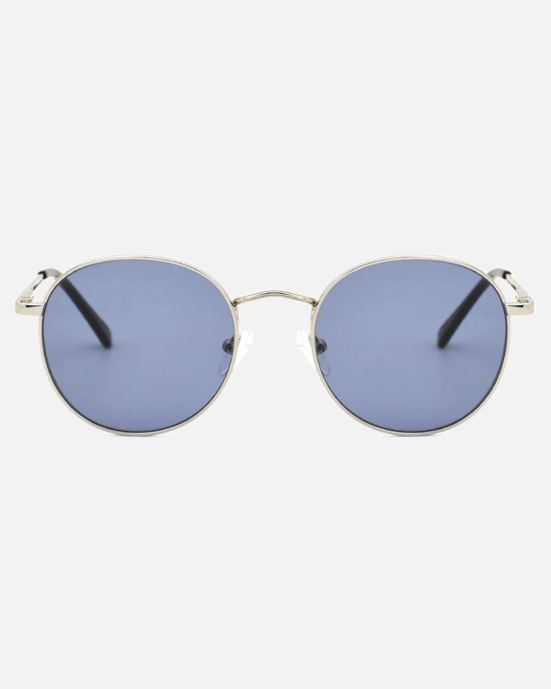 Unisex glasses with a practical design in blue