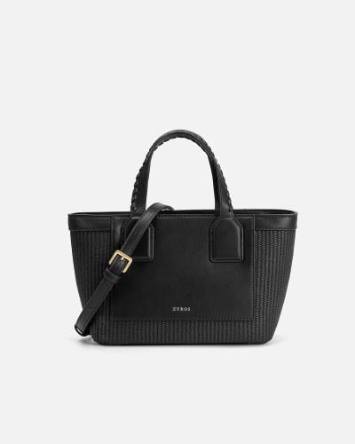 Women's bag with a spacious design in black