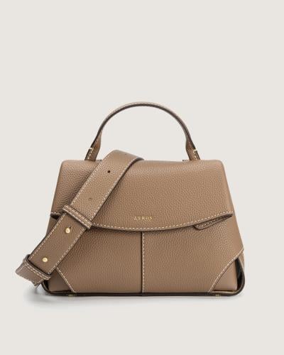 Women's bag, large size, sand brown color