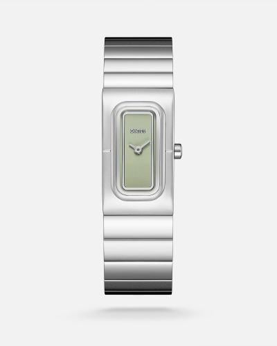 Elegant women's watch in silver