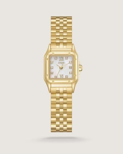 Asala women's watch, gold steel