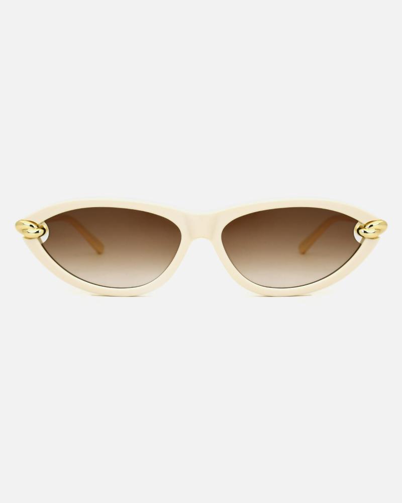 Women's Cat Eye Sunglasses Beige