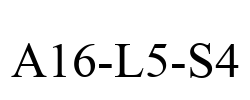 A16-L5-S4