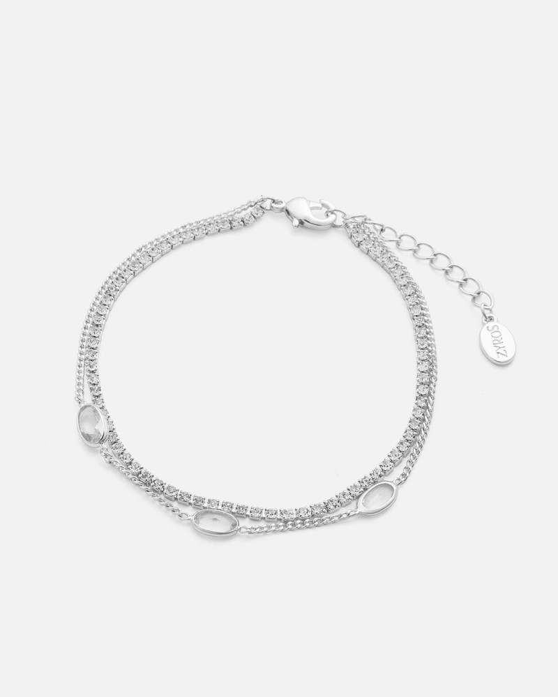 Women's silver bracelet
