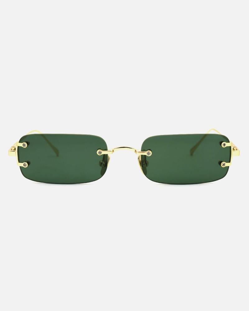 Rectangular Lens Sunglasses – Green
