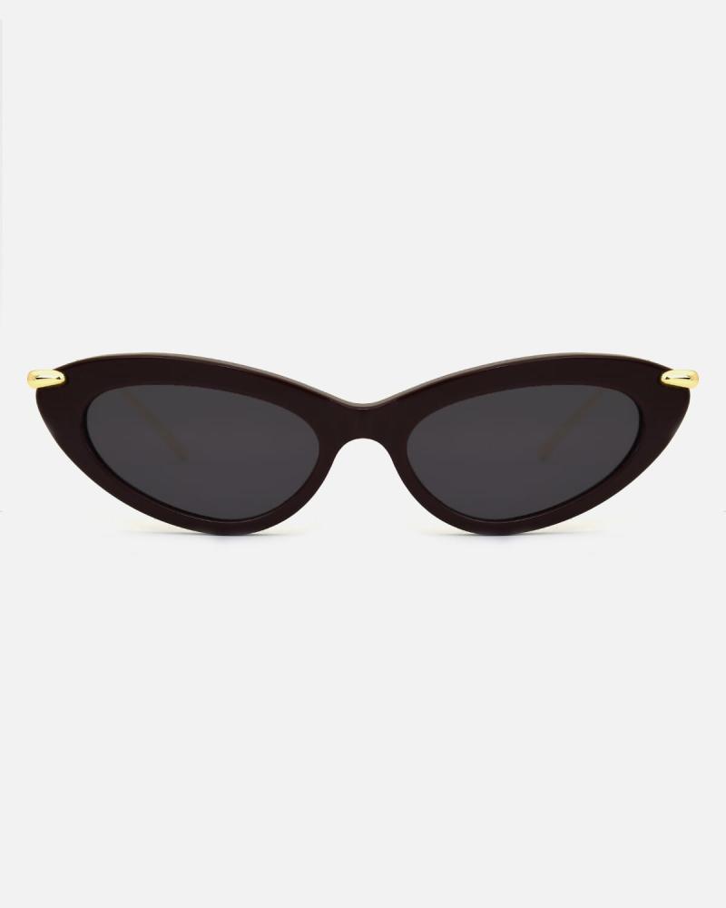 Women's Statement Sunglasses  Oudy Brown