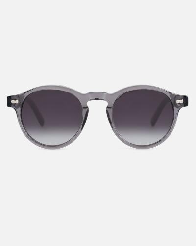 Round Lens Sunglasses Gray