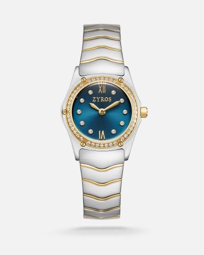 Ghaith women's watch in gold and silver