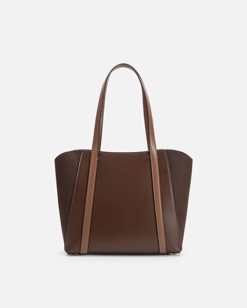 A stylish brown bag