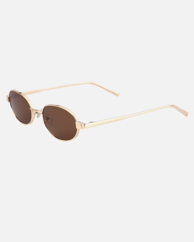 Signature Sunglasses – Brown & Gold