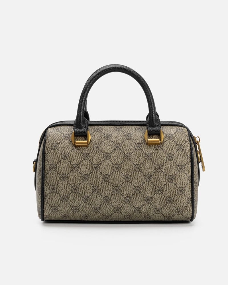 Women's handbag with a practical design in black