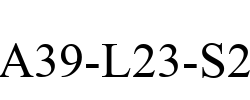 A39-L23-S2 A39-L23-S2