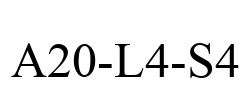 A20-L4-S4 A20-L4-S4