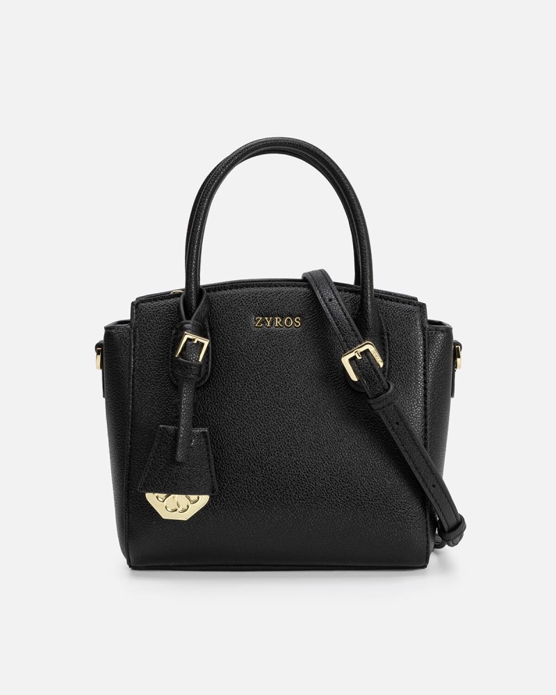 Modern women's bag in black