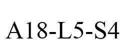 A18-L5-S4