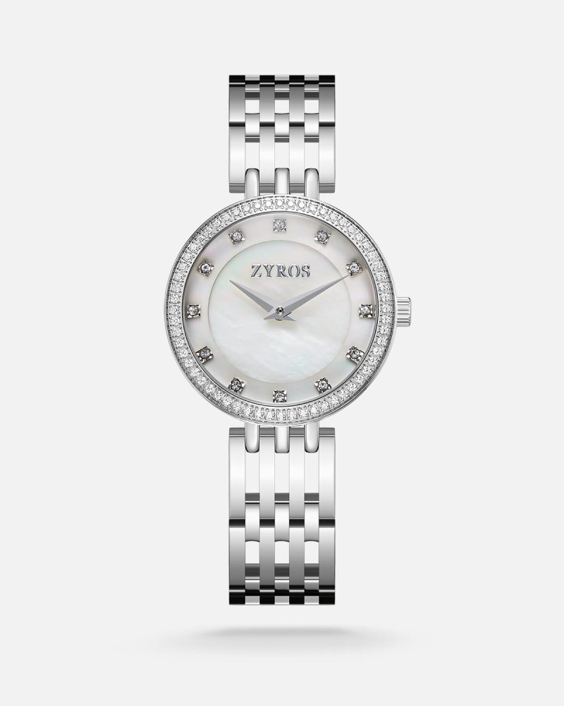 Women's watch with an elegant design in gold and silver