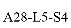 A28-L5-S4