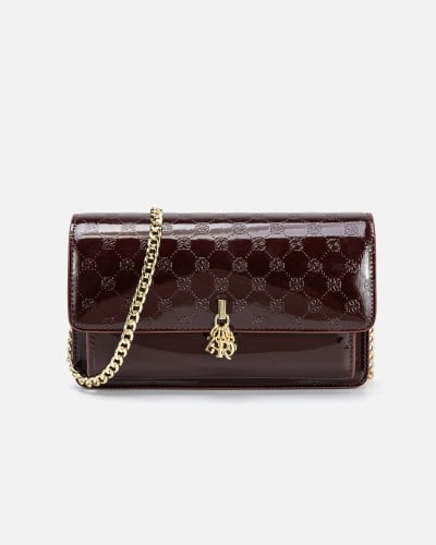 Classic women's bag in Oud color