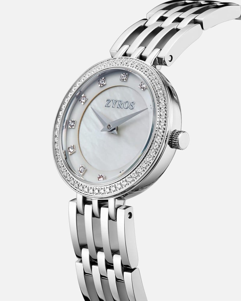 Women's watch with an elegant design in gold and silver