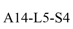A14-L5-S4