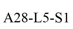 A28-L5-S1