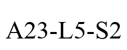 A23-L5-S2