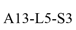 A13-L5-S3