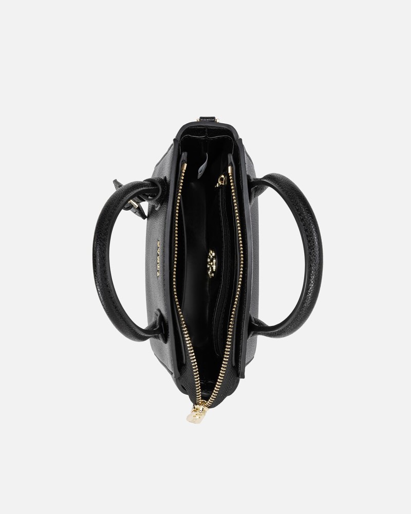 Modern women's bag in black