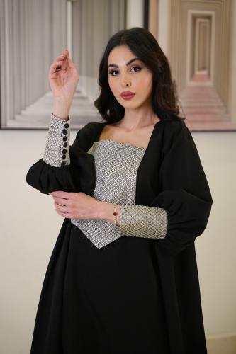 جلابية فارة جدا مع خام مطرز